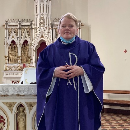 Fr Martin at Our Lady