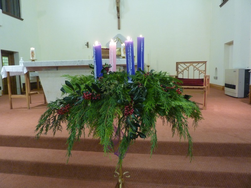 Advent Wreath St Bede's